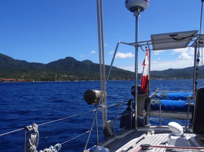 Leaving Portsmouth Dominica Leaving Portsmouth Dominica